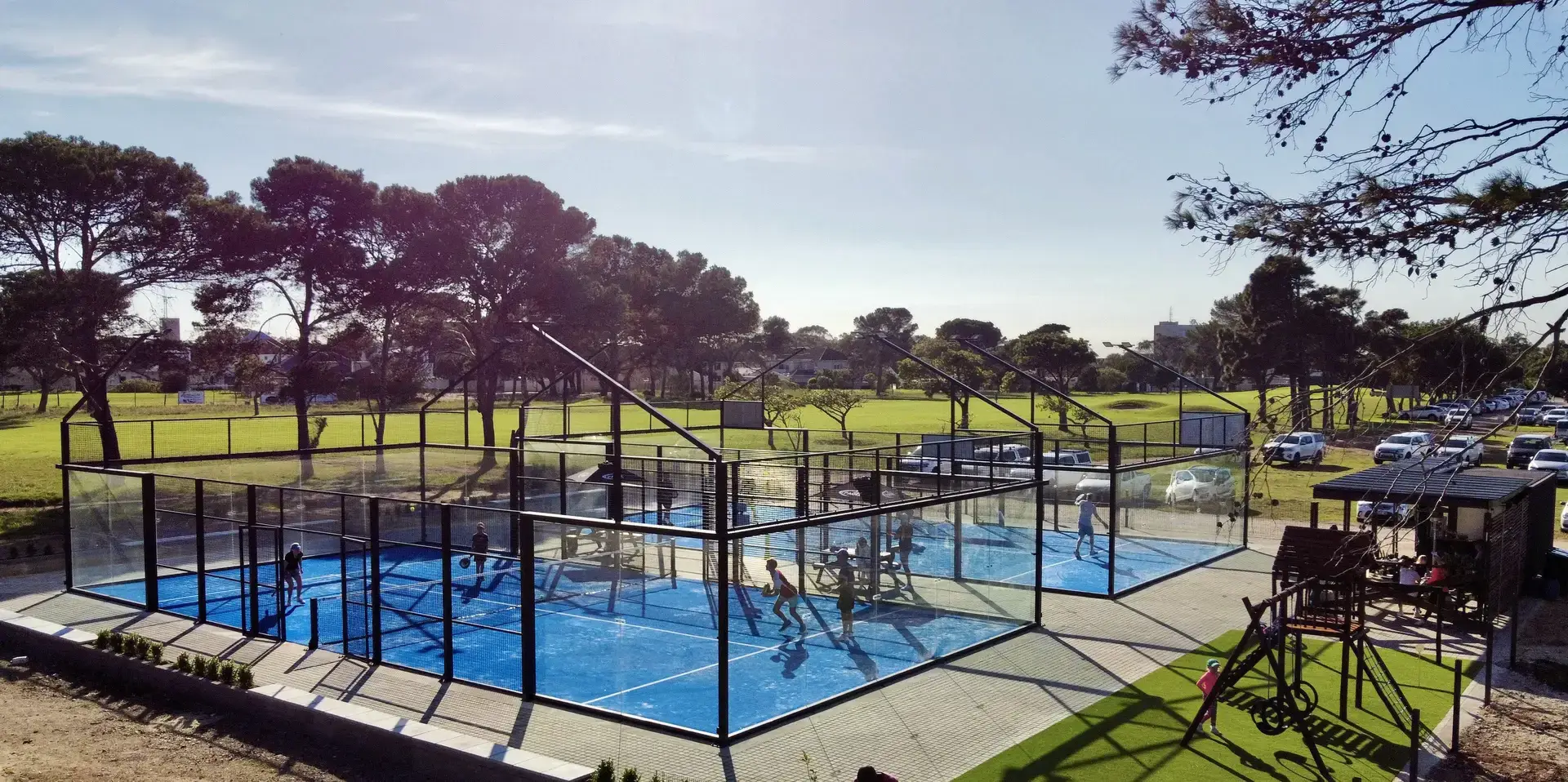 Padel court maintenance programme